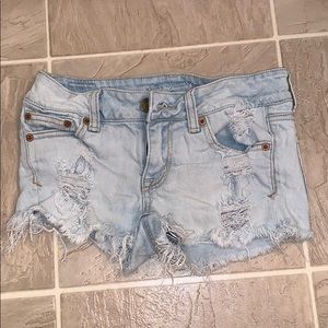 American eagle jean shorts